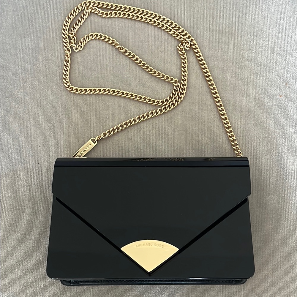 Michael Kors Black and Gold Women's Bag